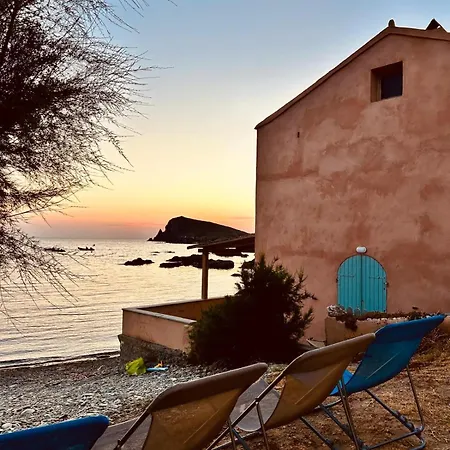 Casapalmea On Mute Beach, Cap Corse Willa